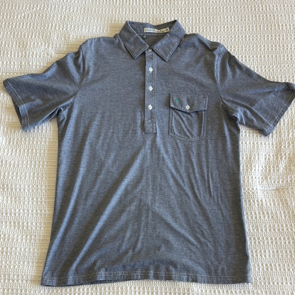 Criquet Gray Polo Shirt Classic Relaxed Fit